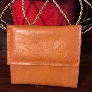 Justin Boots Tan Leather Wallet